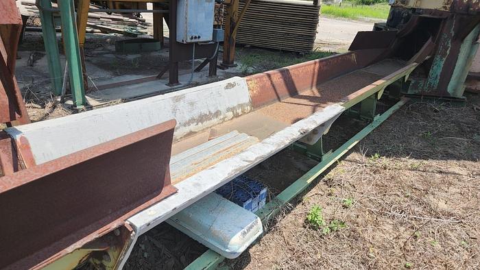 Used Precision Vibrating Conveyor 60 feet long x 18″
