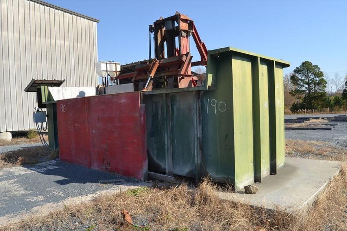 Used Stainless Steel Lumber Dip Tank - 6' x 20'