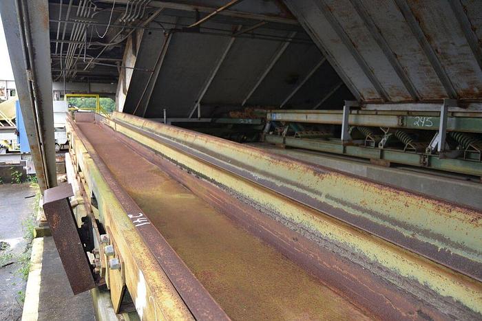Used ACTION 50′ x 30″ Balanced Vibrating Conveyor