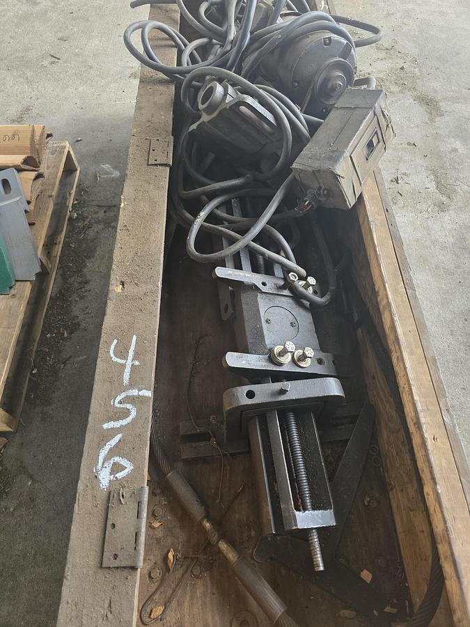 Used Barnhart Bandmill Wheel Grinder - long barrel