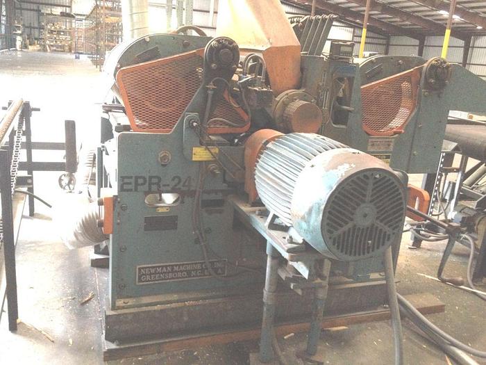 Used NEWMAN EPR 24A Double Roughing Planer