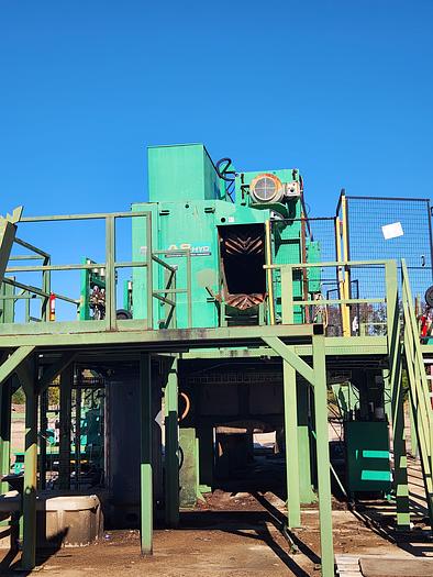 Used 2018 Nicholson 22"A8 Dual Ring (Tandem)Debarker