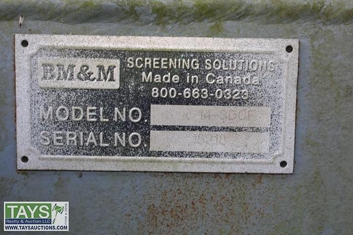 Used BM&M 8 x 14 Counterflow Chip Screen