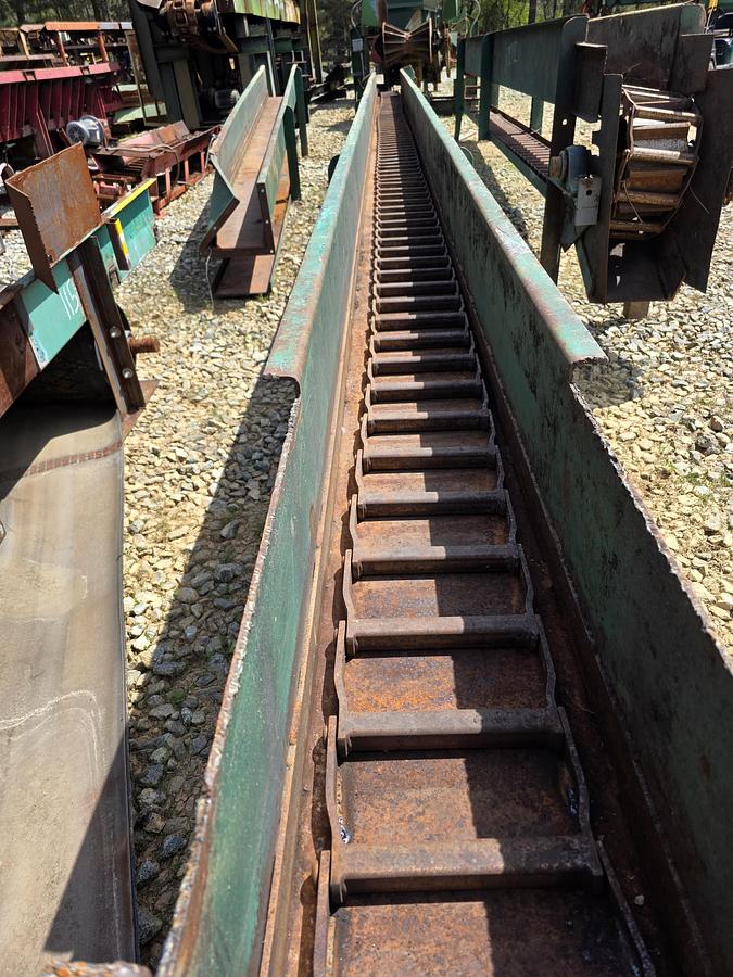 Used Waste Chain Conveyor 14" x 85' 1