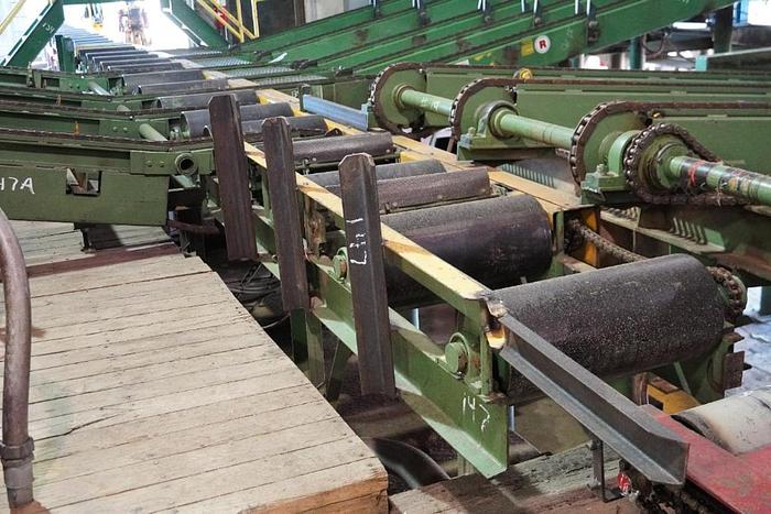 Used Reckart Live Rolls 34' x 24" x 11" dia.