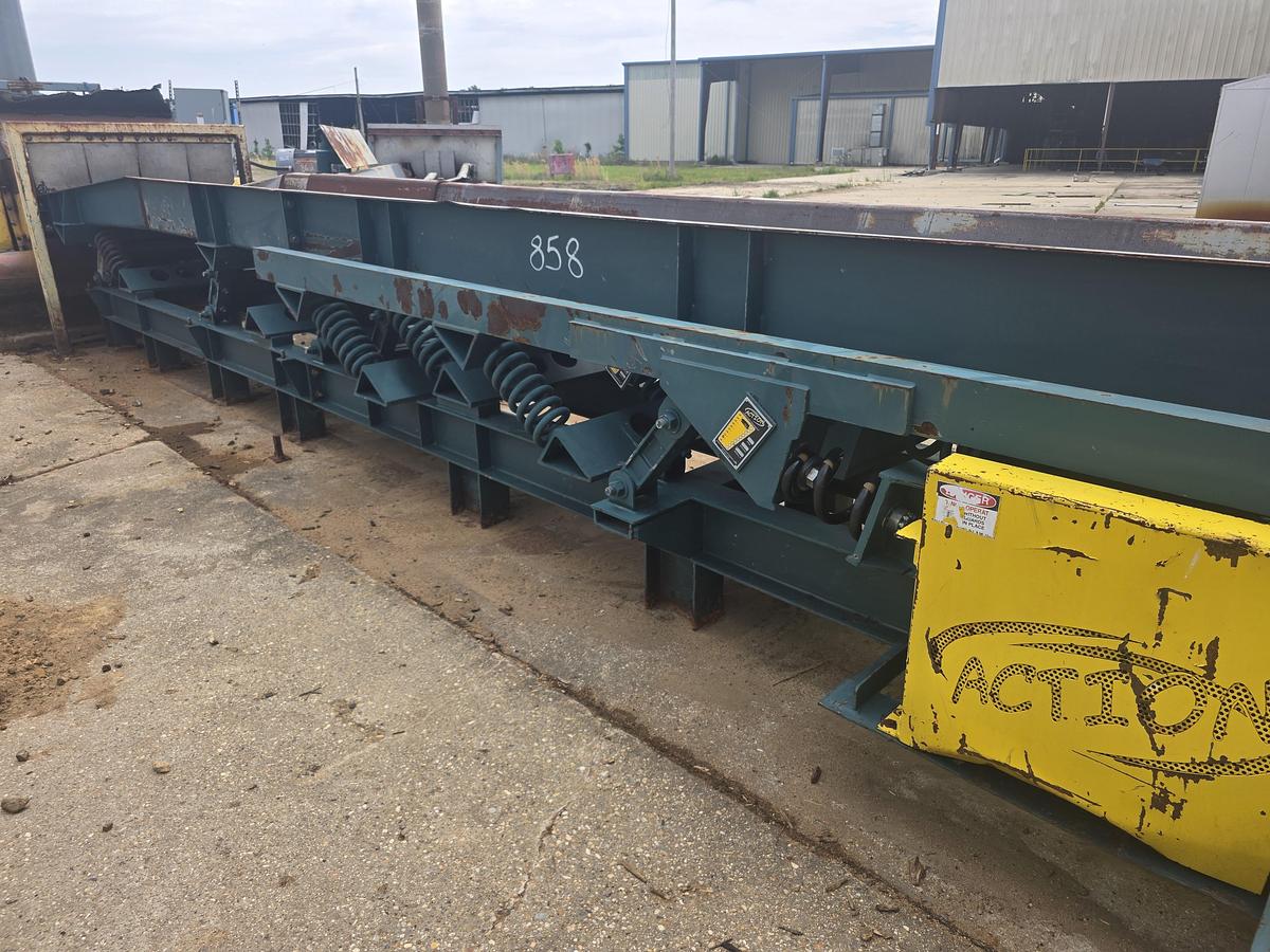 Used ACTION 45' x 30" Balanced Vibrating Conveyor