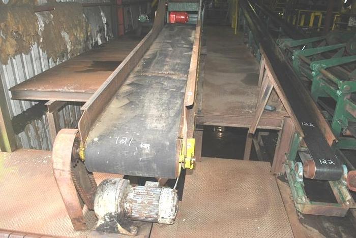 Used 18′ x 28″ Flat Belt Conveyor