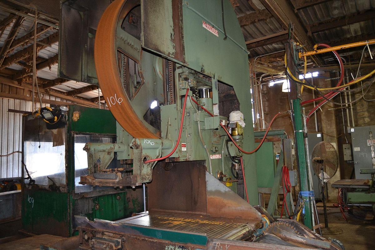 Used McDonough 7' RH Bandmill