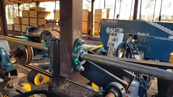 Used Complete resaw line, 2 resaw and sizer