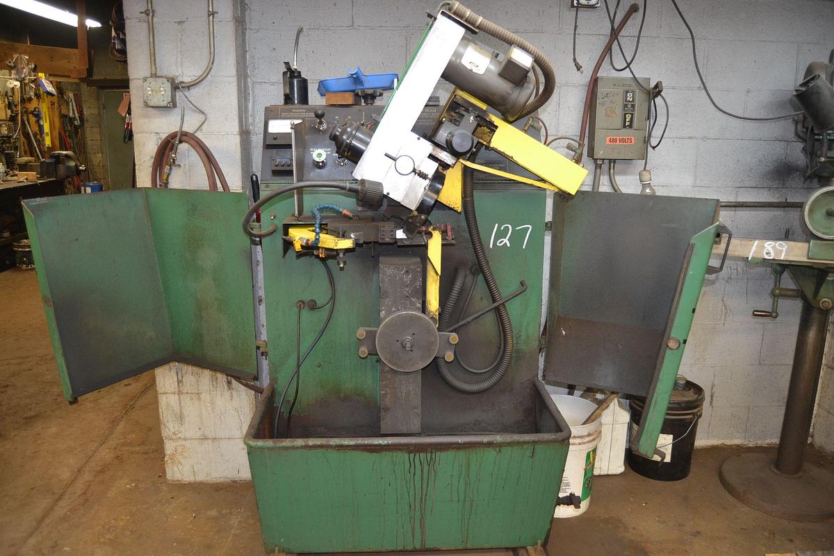 Used WRIGHT W150 HD -B Auto Face & Top Grinder