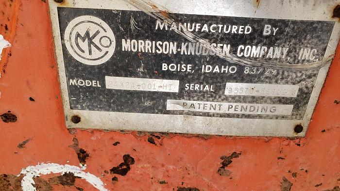 Used Morrison Knudsen Bark Hog