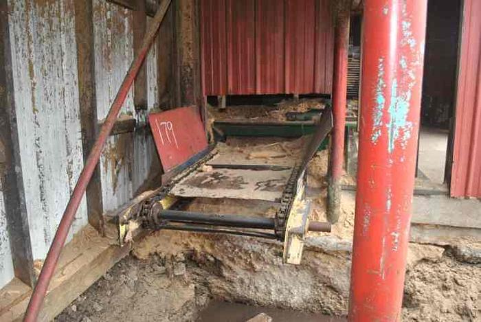 Used Chain Type Waste Conveyor