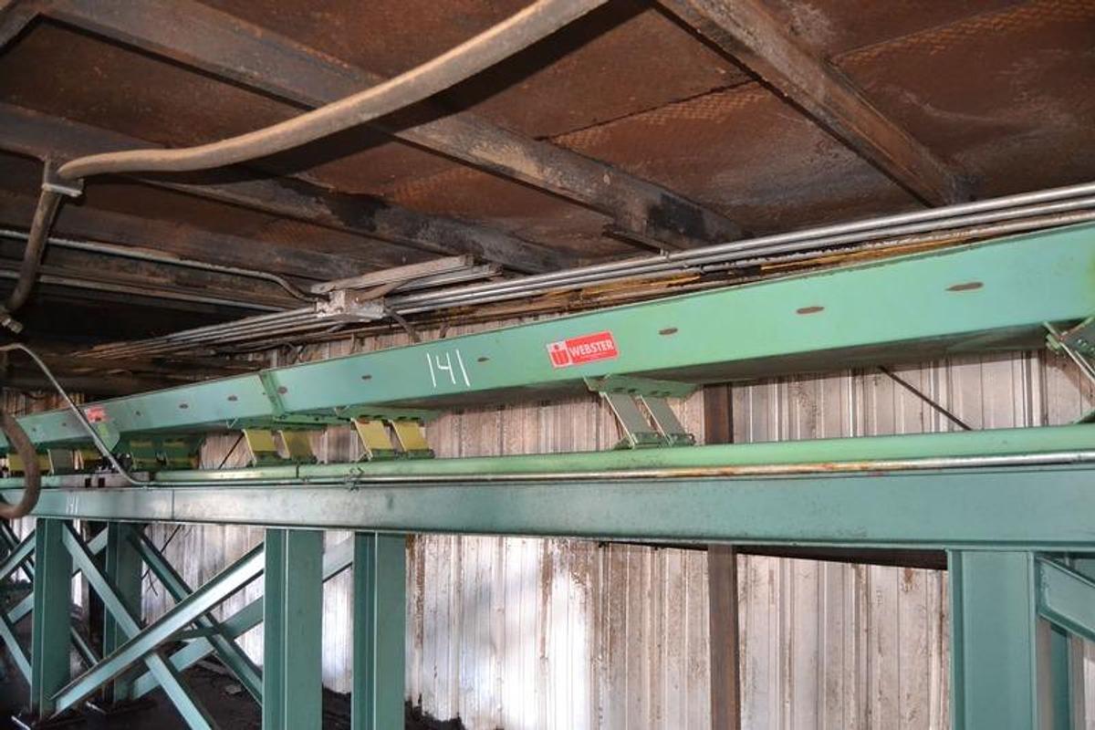 Used Webster FSM 18" x 50' Vibrating Conveyor