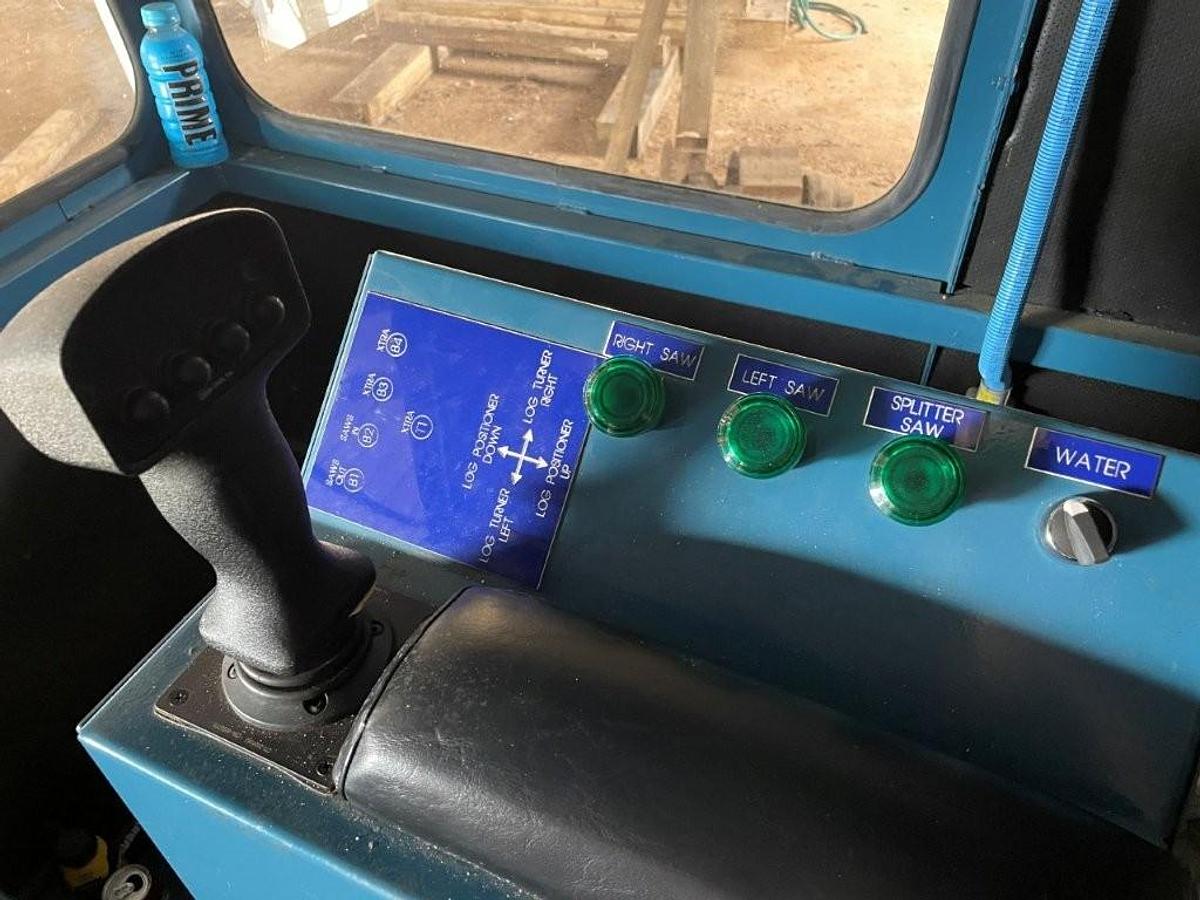 Used Baker Model BSCR-O circle trim scragg mill, 102 in