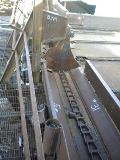Used 27′ Log Trough Chain Conveyor