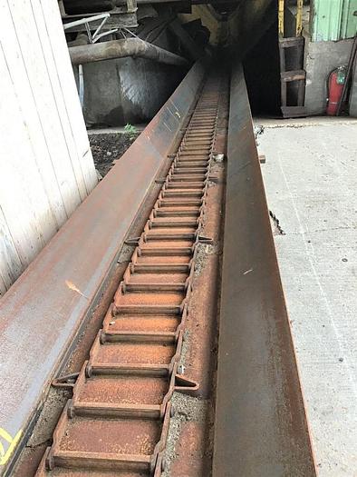 Used 144′ Drag Chain Waste Conveyor