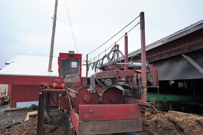 Used MELLOTT Rosserhead Debarker