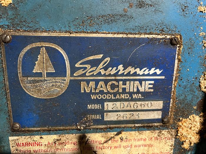 Used Shurman Trin Kerf Gang Saw 