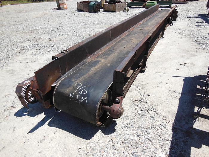 Used 24′ Flat Waste Belt Conveyor