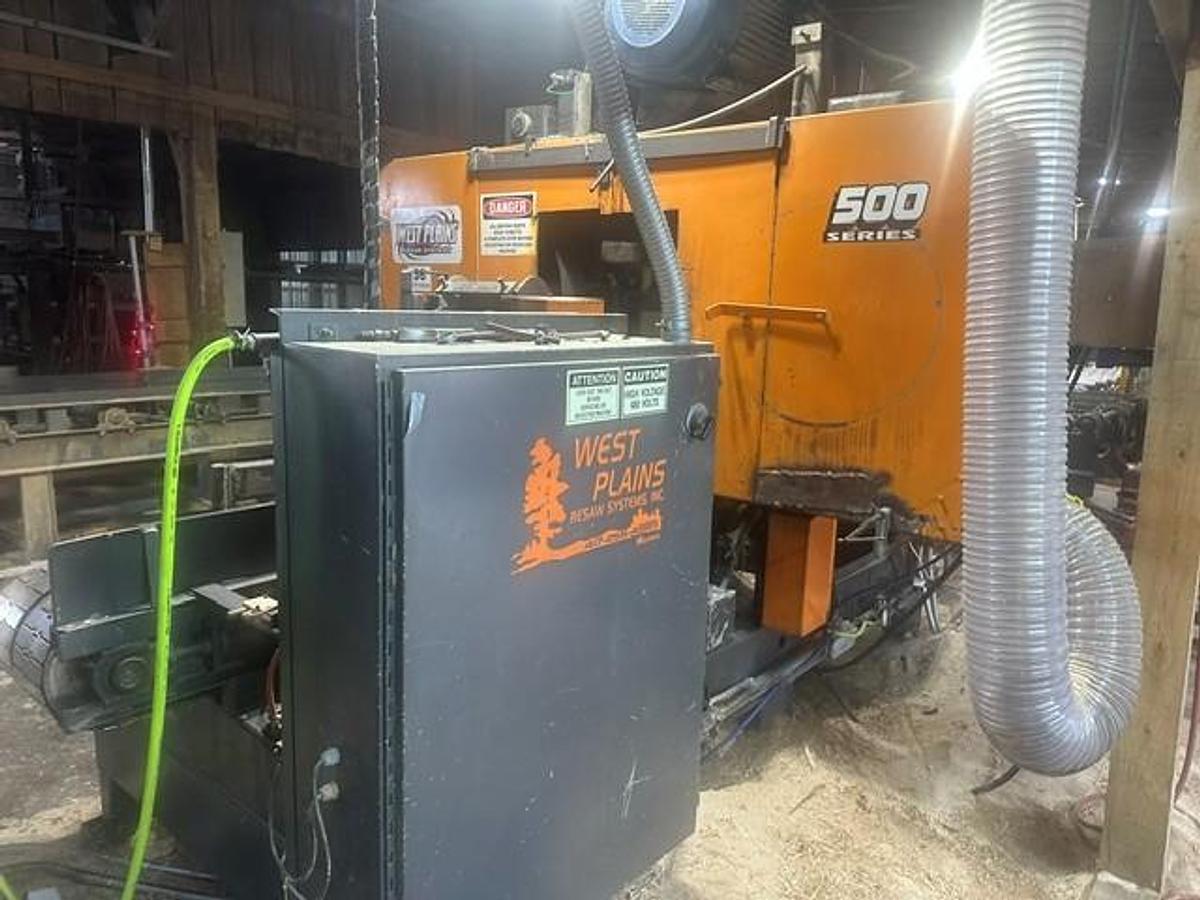 Used 2017 West Plans 500 Grade Resaw with Run-A-Round