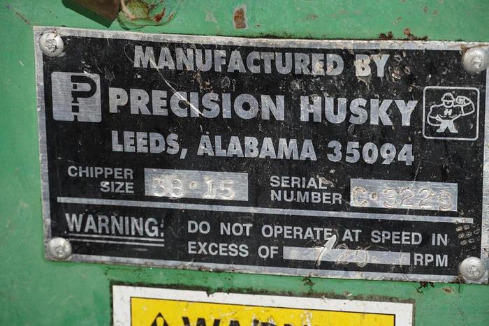 Used PRECISION 58" Kwik Chip Unit