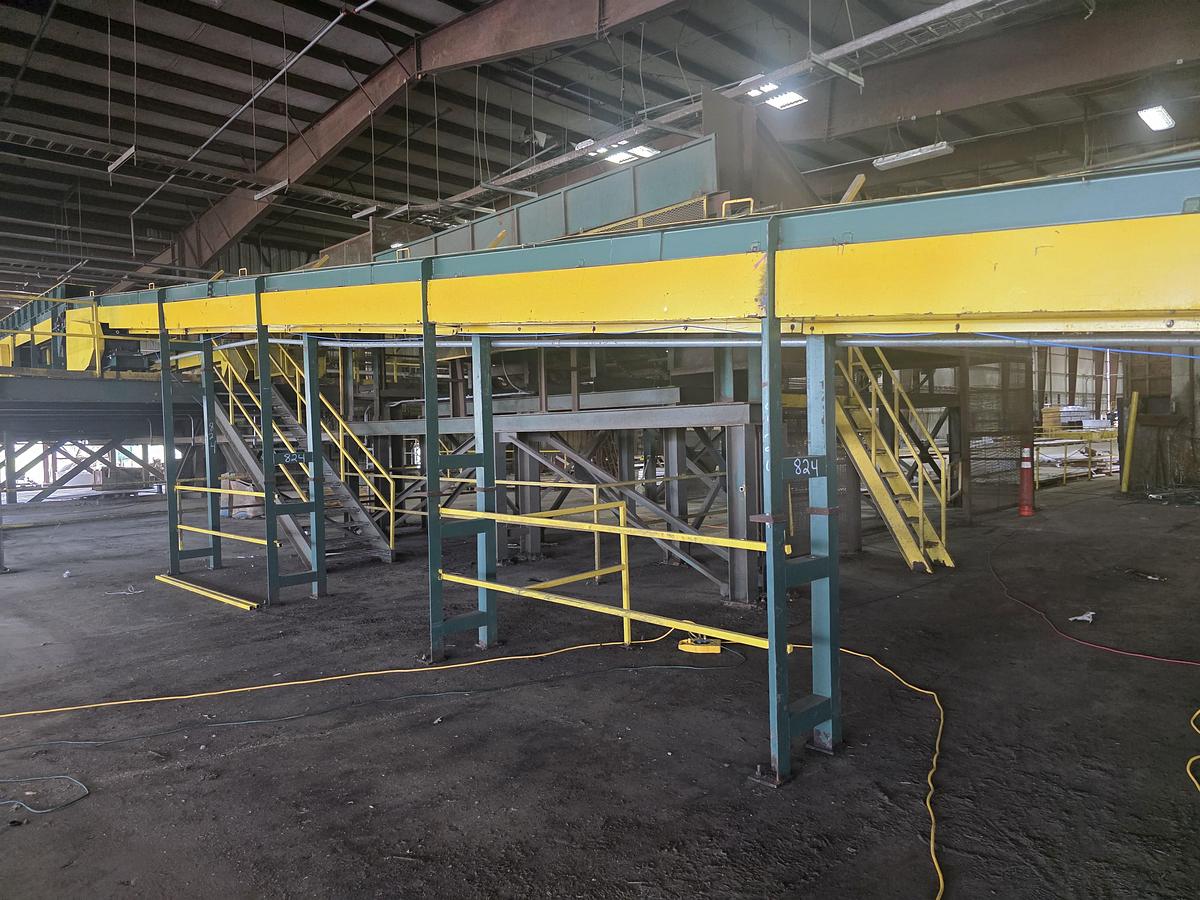 Used Flat Belt Conveyor 13" x 65'
