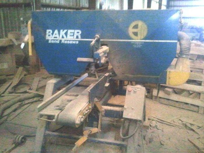 Used Baker Single Head Resaw