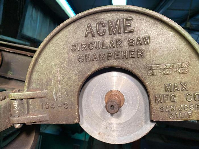 Used ACME Manual Face Grinder - SALE Pending