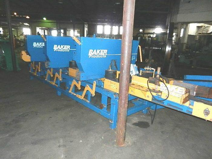 Used BAKER 3-HEAD RESAW