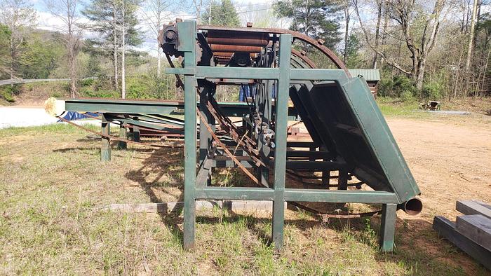 Used DESIGN AUTOMATION Unscrambler with even-ender. Sale pending