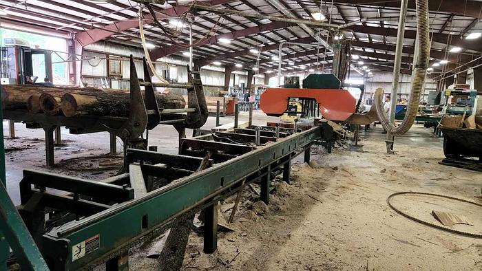 Used WOODMIZER 4000 Industrial Band Sawmill