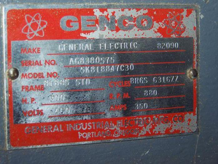 Used GENCO 300HP DC Drive