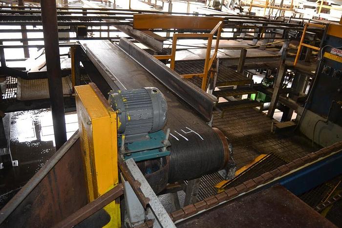 Used LIGNA 18″ x 10′ Belt Conveyor