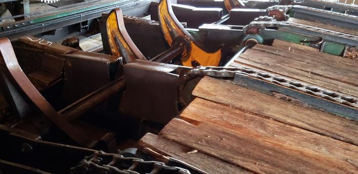 Used CORLEY 5 Strand Log Deck