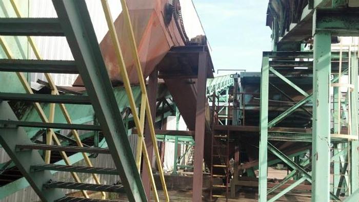 Used 150′ drag chain chip or waste conveyor