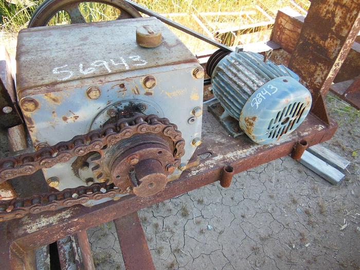 Used 25′ Morbark Log Trough