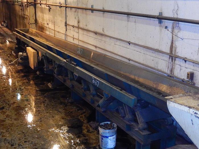 Used ACTION Balanced Vibrating Conveyor 40′