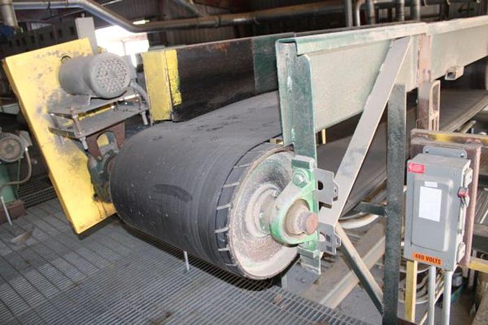 Used Belt Conveyor - Flat belt 25" wide x 85' long