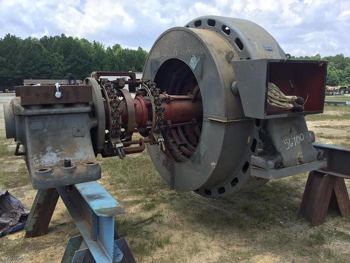 Used 1500 HP Slip Ring Motor