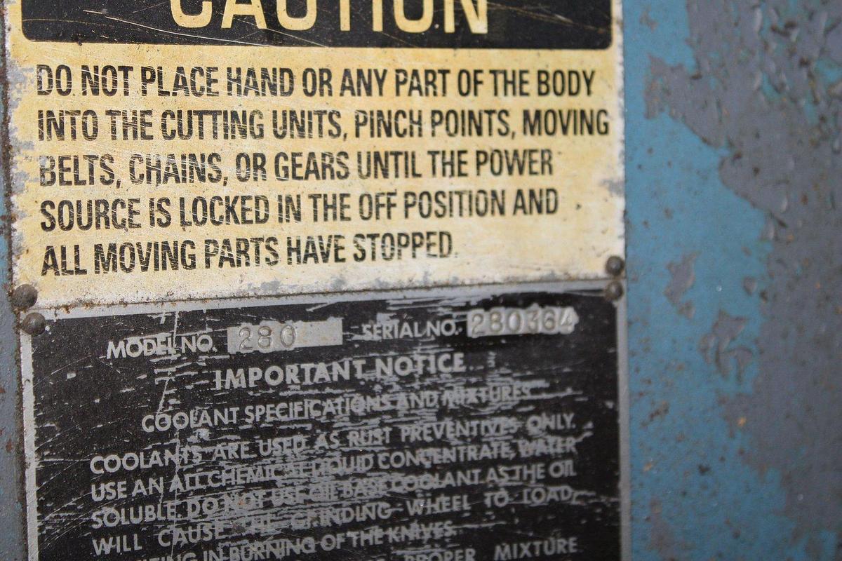 Used NEWMAN G-280 Knife Grinder