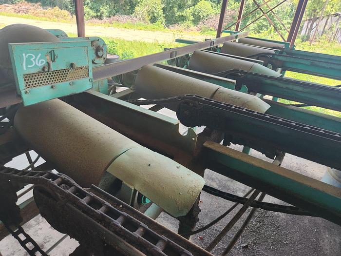 Used NEWMAN M-455 Pineapple Planer Feed Table