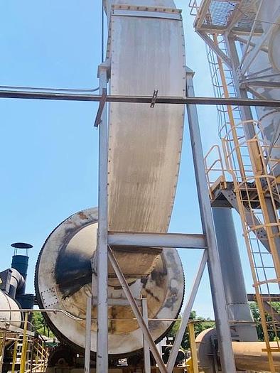 Used Drum Dryer with Burner