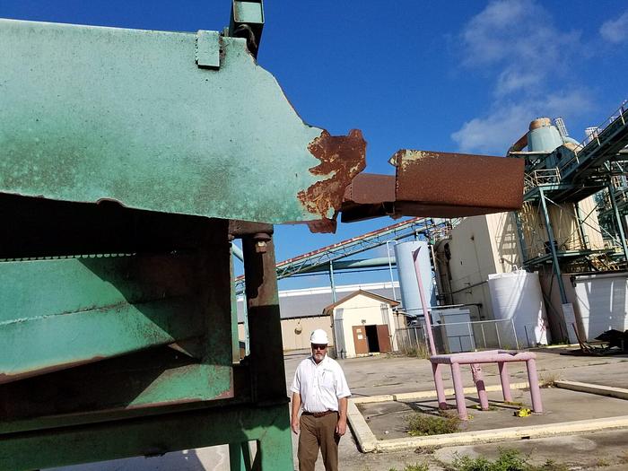 Used BM&M 8 x 14 High Volume Chip Screen