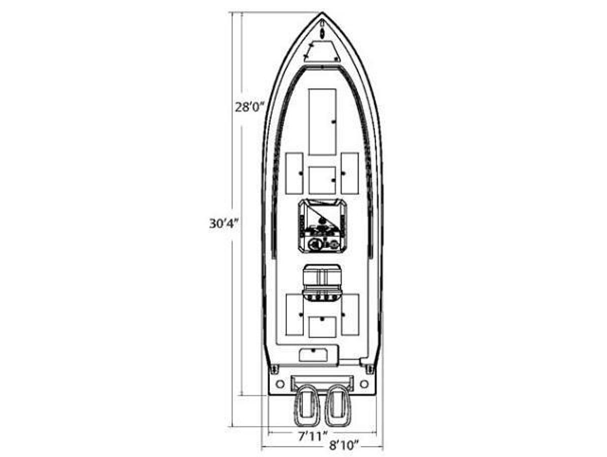 Used 2010 Contender 25 Open