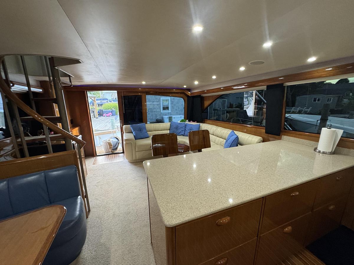 Used 2002 Viking 61 Enclosed Bridge