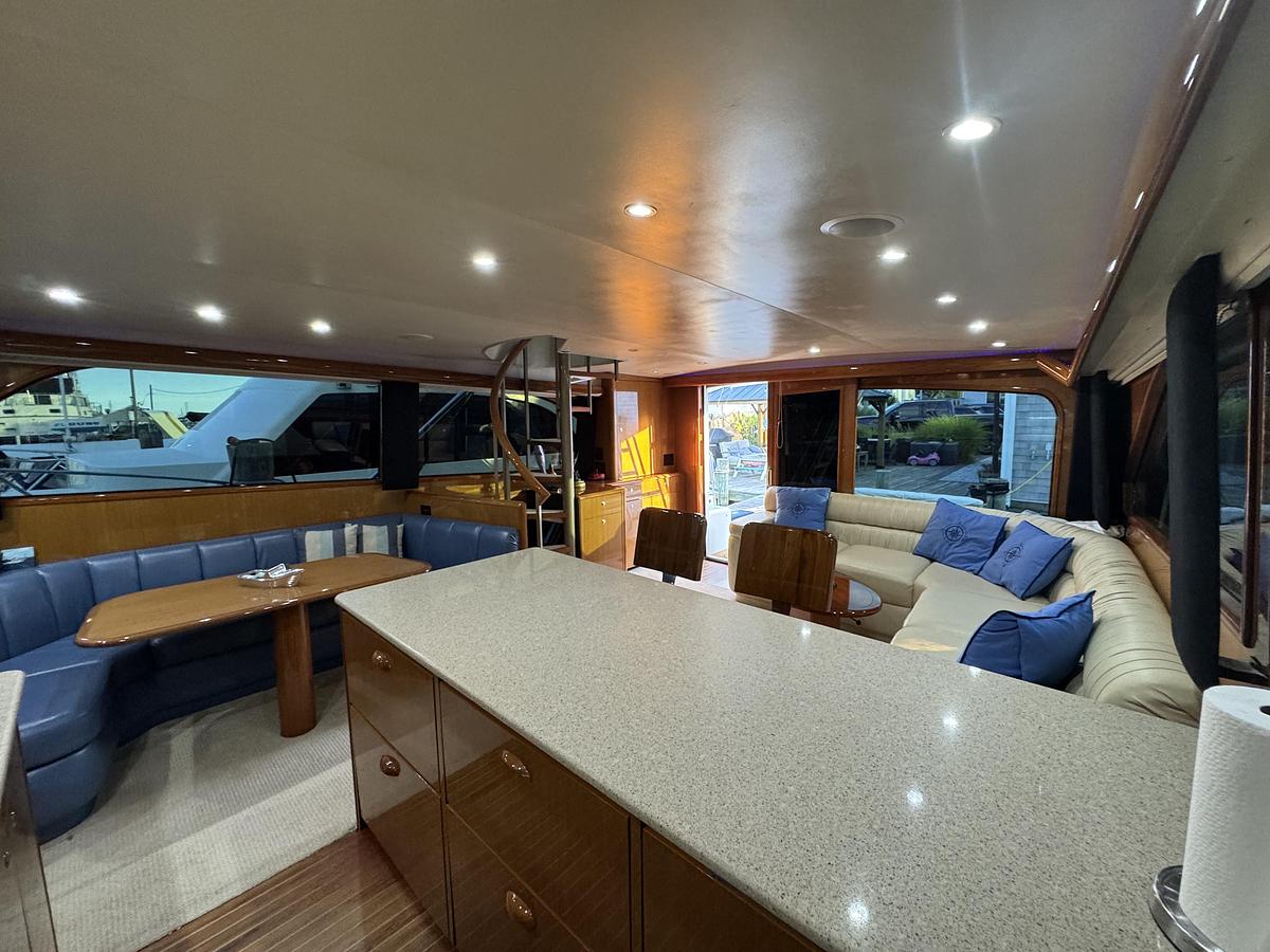 Used 2002 Viking 61 Enclosed Bridge