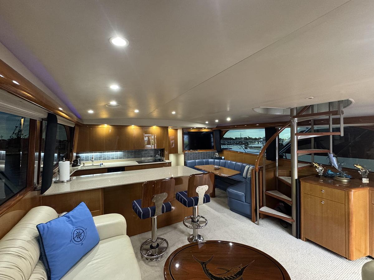 Used 2002 Viking 61 Enclosed Bridge