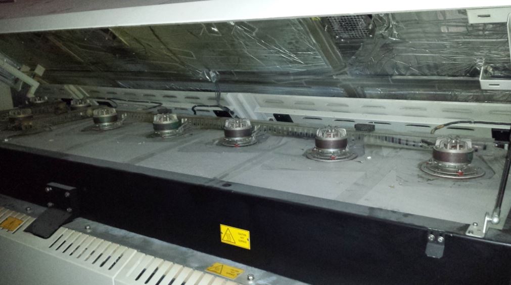 Used Omniflo 7 Reflow oven 7 Zones