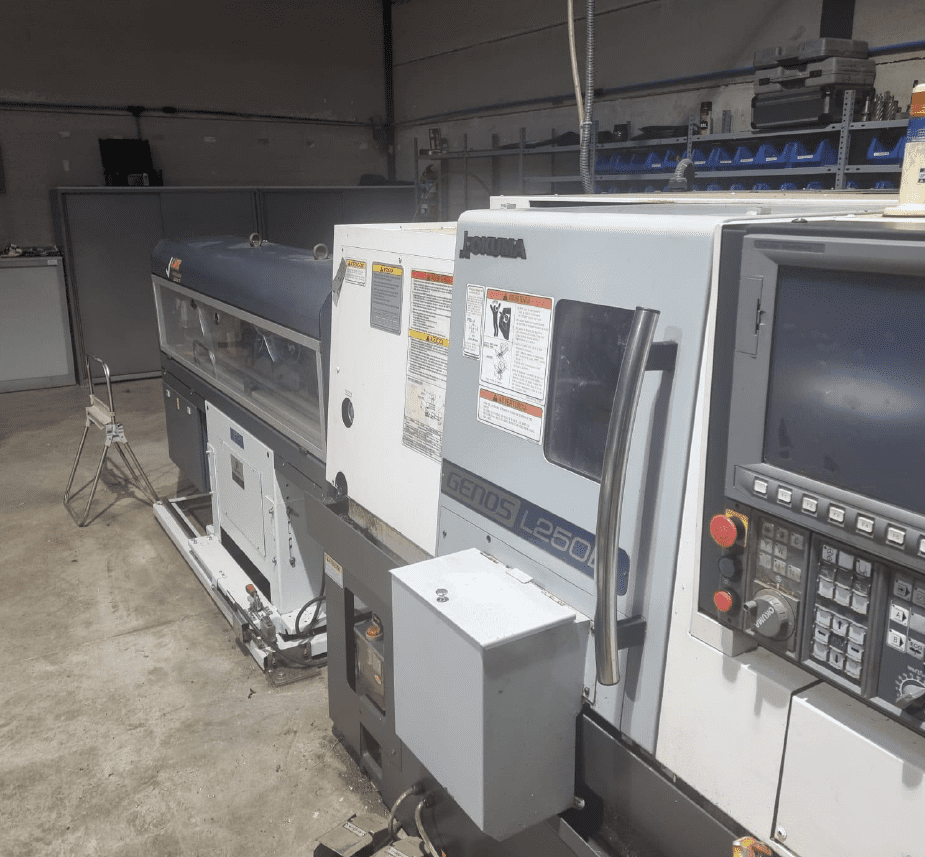 Used Okuma Genos L250E - CNC Lathe - 2017
