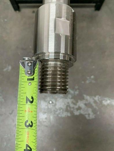 Used Lightnin E95755002 Stainless Steel Mixing Rod / Impeller Shaft, 94"